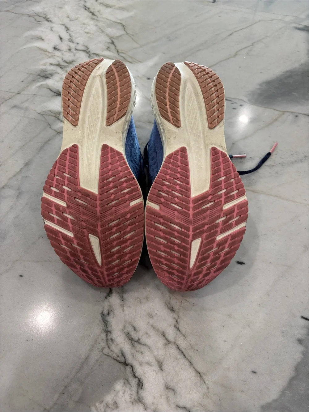 Brooks Navy Running Shoes with Light Blue and Pink Details - Picture 7 of 7